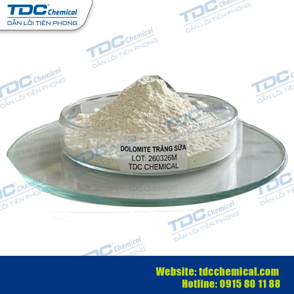 Bột Dolomite Trắng Sữa Siêu Mịn (CaMg(CO3)2)