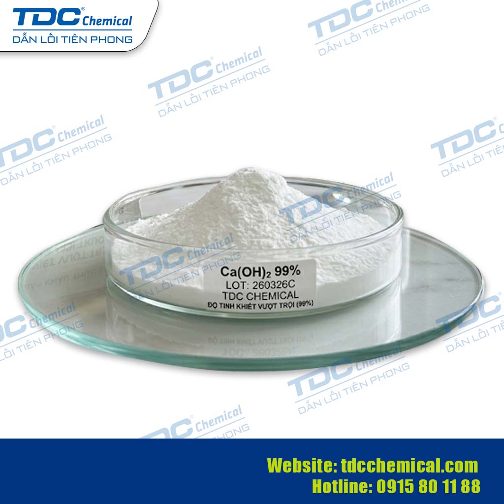 Hóa Chất Ca(OH)2 99% (Canxi Hydroxit / Vôi Tôi)