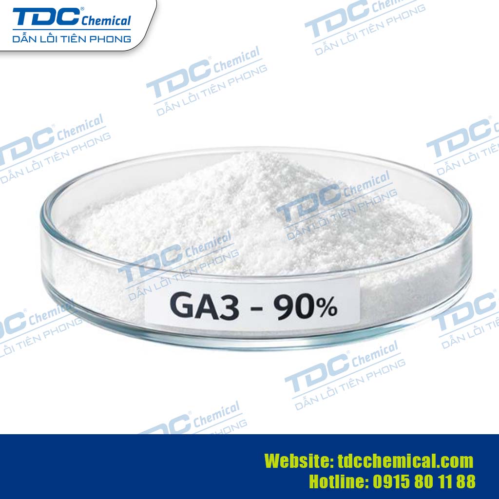 Hóa Chất GA3 90% (Acid Gibberellic - Chất Kích Thích Sinh Trưởng)